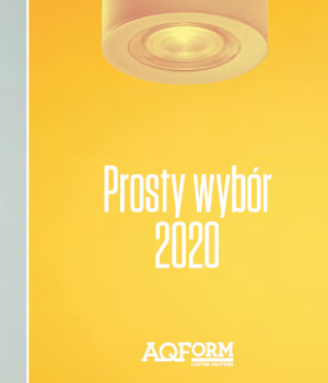 Katalog Aqform 2020 Prosty wybór