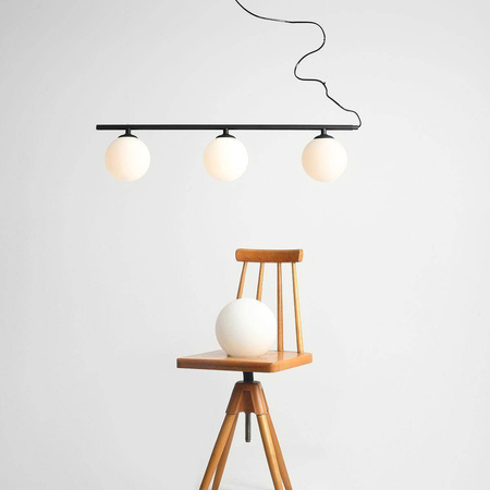 Aldex lampa wisząca Beryl 3xE14 czarna 1006E_1