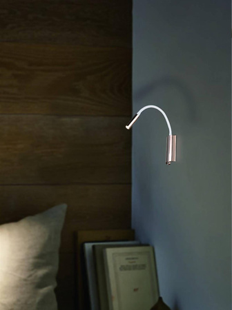 Orlicki Design kinkiet LED Nuto Bianco Gold 3W 135lm 3000K biało/złoty OR81701