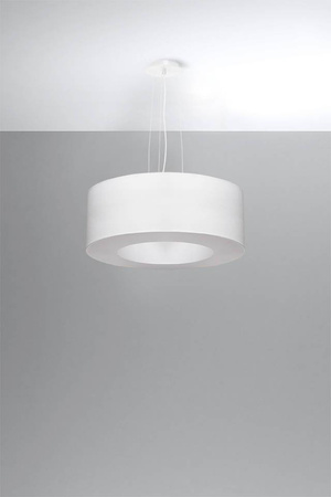 Sollux lampa wisząca Saturno 50 5xE27 biała SL.0747