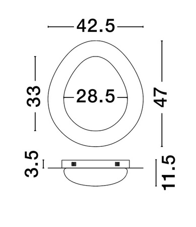 Luces Exclusivas lampa sufitowa LED Isidro ściemnialna 21W 1572lm 3000K IP20 drewniana LE44416