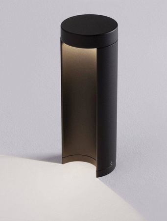 Luces Exclusivas lampa stojąca zewnętrzna LED Moroleon 8,5W 470lm 3000K czarna 25cm IP54 LE71490