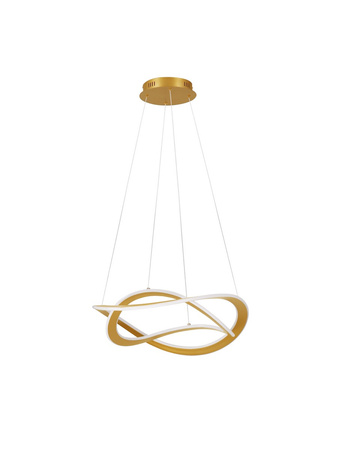 Luces Exclusivas lampa wisząca LED Jauja ściemnialna 87W 3141lm 3000K IP20 złota LE44328