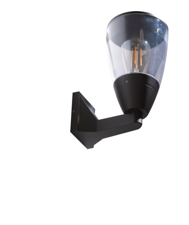 Azzardo kinkiet zewnętrzny Rasmus Wall E27 czarny IP65 AZ4482