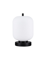 Luces Exclusivas lampa stołowa LED Pilar Ø 16,5 cm E14 1x5W IP20 wys. 25 cm czarna LE43659