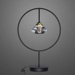 Altavola lampka biurkowa LED Tiffany 3W 180lm 3000K czarna LA059/T_black