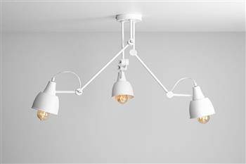 Aldex żyrandol / plafon Aida 3xE27 biały 814PL_E