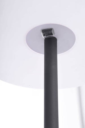 Azzardo lampa stojąca zewnętrzna Havana E27 biało/czarna 150cm IP44 AZ4662