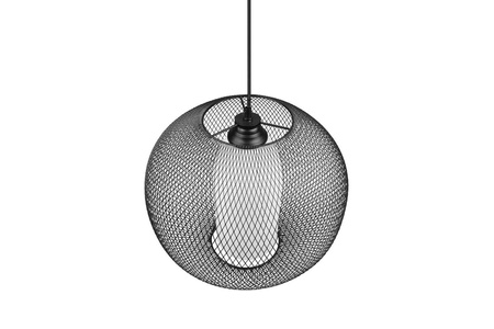 Trio lampa wisząca Filo E27 czarna 313900132
