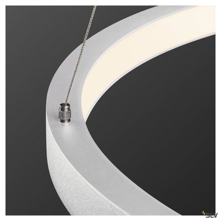 SLV lampa wisząca LED Halo 25W 1500lm 3000/4000K biała 1002910