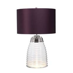 Quintiesse lampka biurkowa Milne 2xE27 + GU10 fioletowa QN-MILNE-TL-AUB
