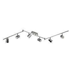 Italux plafon (reflektorki) LED Elmira 6x(5W 500lm 3000K) 30W 3000lm chrom HP-710BP-06-8571A