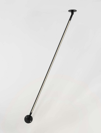 Luces Exclusivas lampa sufitowa LED Irpa Ø 8 cm 15W 256lm 3000K IP20 czarna LE44916