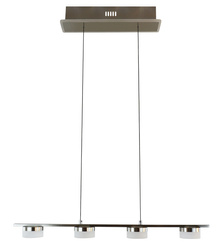 Aviano Lighting lampa wisząca LED Cassis ściemnialna 21W 2100lm 3000K matowy nikiel 7066-503