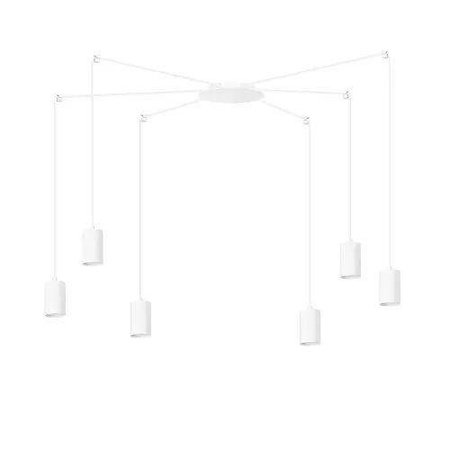 Emibig lampa wisząca Traker 6 6xGU10 biała 525/6