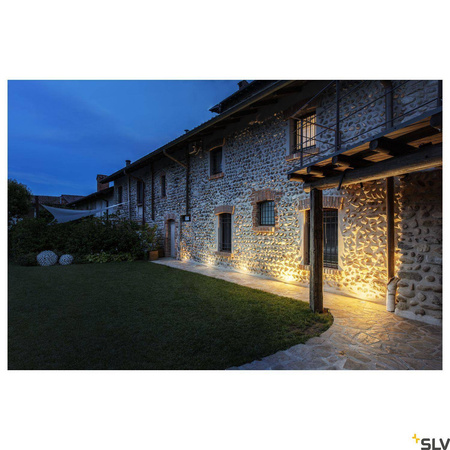 SLV oczko chodnikowe LED Dasar 7W 520lm 3000K stalowe Ø12cm IP67/IP65 1006106