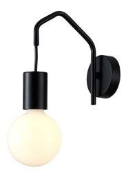 Candellux kinkiet Basso E27 czarny 21-70999