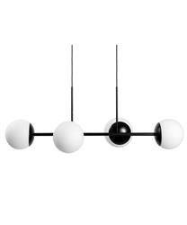 Ummo lampa wisząca Kop D 4xE27 czarna KPE422P0