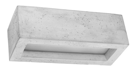 Sollux kinkiet techniczny Vega 30 E27 betonowy SL.0992