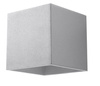Sollux kinkiet techniczny Quad 1 G9 szary SL.0058