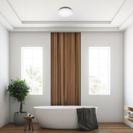 Rabalux plafon zewnętrzny LED Zenon 18W 1800lm 3000/4000/6000K biały IP54 2697