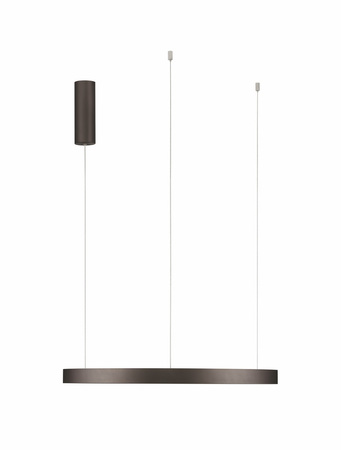 Luces Exclusivas lampa wisząca LED Zacapu ściemnialna Ø 60 cm 40W 3326lm 3000K IP20 brązowa LE44322