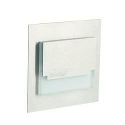 Kanlux oczko ścienne schodowe LED Sabik Mini 0,8W 15lm 6500K stalowe 23111