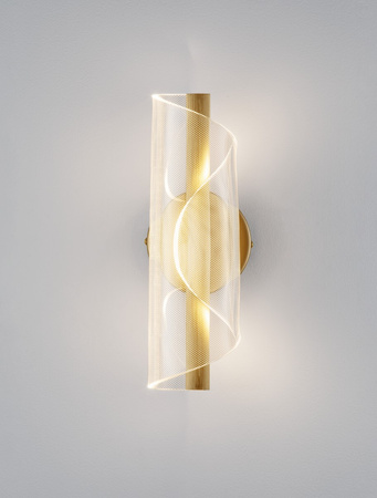 Luces Exclusivas kinkiet LED Huaral 9W 505lm 3000K IP20 złoty LE44440