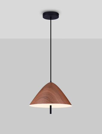 Luces Exclusivas lampa wisząca LED Carapari Ø 40 cm 17W 917lm 3000K IP20 drewniana LE44814