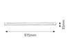 Rabalux lampka podszafkowa Band light G13/T8 biała 2304