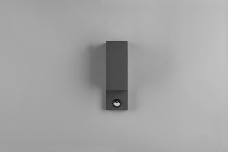 Trio kinkiet zewnętrzny z czujnikiem ruchu Roya 2xGU10 antracytowy IP54 214269242