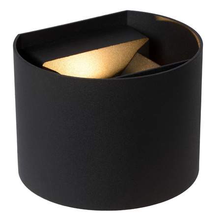 Lucide kinkiet łazienkowy Axi LED okrągły czarny 69201/06/30