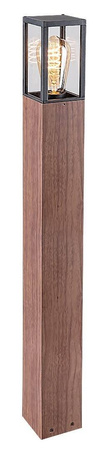 Rabalux lampa ogrodowa stojąca wysoka Wales E27 drewniana IP44 7197