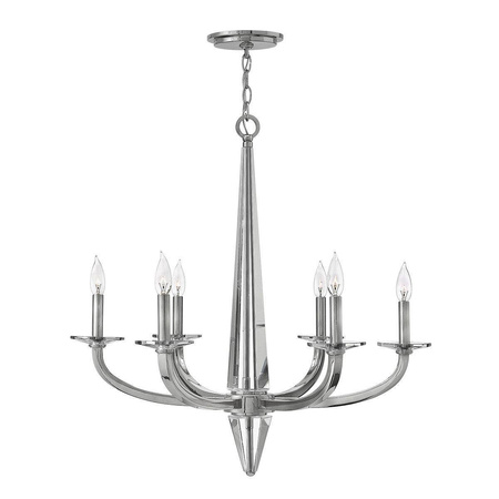 Quintiesse lampa wisząca Ascher 6xE14 nikiel QN-ASCHER6