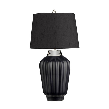 Quintiesse lampka biurkowa Bexley E27 czarna/nikiel QN-BEXLEY-TL-BKPN