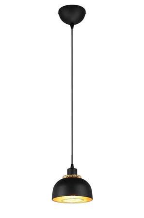 RL lampa wisząca Punch E27 czarno/złota R30811032