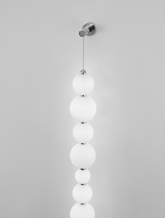 Luces Exclusivas lampa wisząca LED Moca ściemnialna Ø 10 cm 42W 3958lm 3000K IP20 chrom LE43467