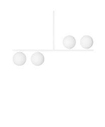 Ummo lampa wisząca Suguri A 4xG9 biała rozm. M SGA111R06