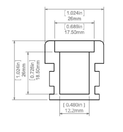Kluś Design profil do taśmy LED HR-Line 2m anoda srebrna B3579ANODA_2