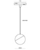 Loonari lampa szynowa magnetyczna wisząca LED Orb P 7W 686lm 4000K biała 893661