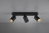 Trio plafon (reflektorki) Pago 3xGU10 czarny mat 803500332