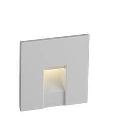 Mistic Lighting oczko ścienne schodowe LED Dot SQ 1,5W 67lm 3000K białe IP65/20 MSTC-05411901+MSTC-05118010