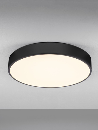 Luces Exclusivas lampa sufitowa LED Gesell Ø 50 cm 30W 3353lm 3000K IP20 czarna LE44409