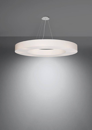 Sollux lampa wisząca Saturno Slim 90 8xE27 biała SL.0797