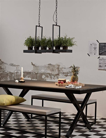 Markslojd żyrandol / lampa wisząca LED Tray 3x(3W 210lm 3000K) 9W 630lm czarna 105780