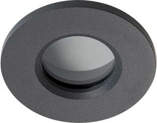 Azzardo łazienkowe oczko stropowe Ika Round GU10 szare AZ4232