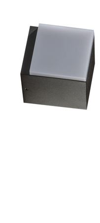 Azzardo kinkiet zewnętrzny LED Arbax 1 6W 3000K szary IP54 AZ4341