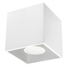 Sollux plafon techniczny Quad 1 GU10 biały SL.0027