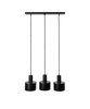 Ummo lampa wisząca Enkel 3 3xE27 czarna EN3322P0
