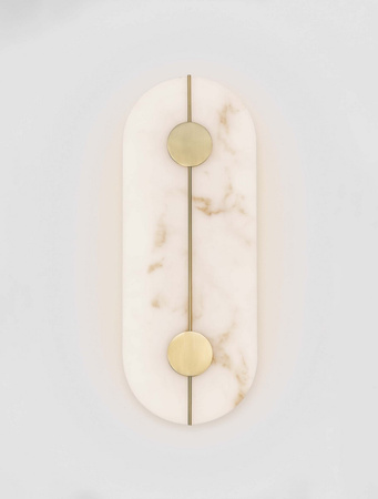 Luces Exclusivas kinkiet LED Mairana 19W 866lm 3000K IP20 złoty LE44618